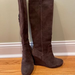 Knee High Suede Boots
